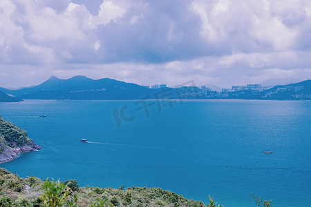香港的美丽海岛摄影图
