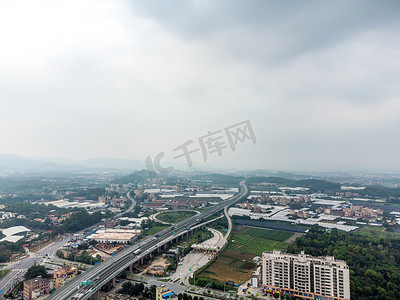 广州郊区的乡村风光自然美景清新景色