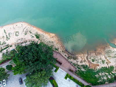 广州郊区的湖泊美景