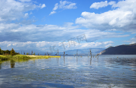 云南大理洱海的一处风景