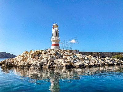 土耳其海边灯塔