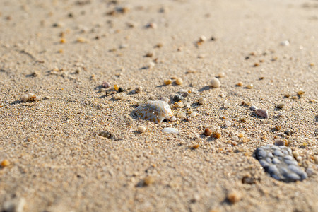 海景海滩浪花波浪沙滩