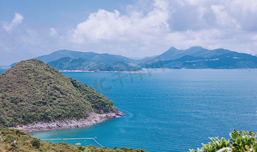 香港夏天的海