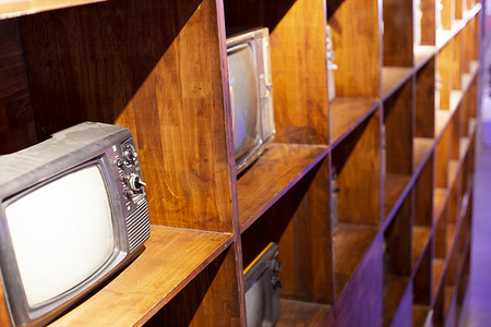 复古电视柜拍摄