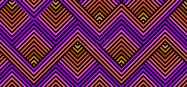 半色调正方形抽象风格紫色背景
