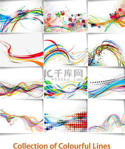 创意海报免费下载背景图片_抽象波浪线海报