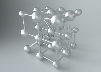 蓝色科技风背景背景图片_dna链方形商务风3d渲染背景