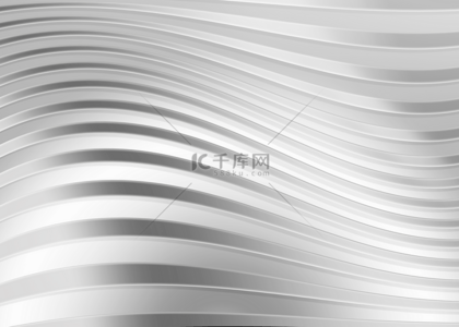 扭曲线条立体背景图片_抽象线条金属质感扭曲白色背景