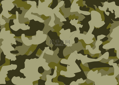 战争军事背景图片_阴影的森林伪装绿色图像背景