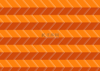 橙色背景插画背景图片_简单抽象几何折叠橙色背景