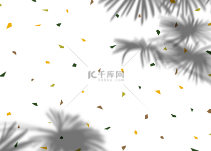 金色白色纹理背景图片_植物阴影水磨石几何黄色背景