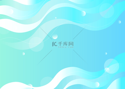 海洋背景清新背景图片_商务蓝色条纹曲线几何背景