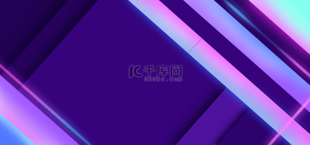 电脑紫色背景背景图片_几何图案剪纸风格彩色背景