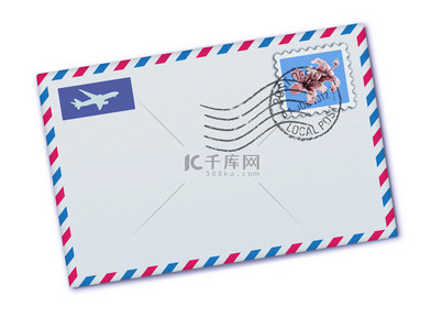 邮政图标背景图片_航空信封