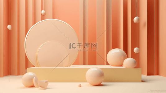 渲染c4d背景图片_c4d创意电商背景