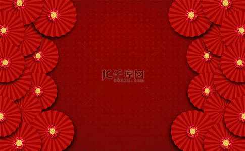 Postcard for Happy Chinese new year. chinese traditional. Chinese background of vector