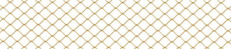 金色金属栅栏网白色背景上隔离的金线网格图案监狱围墙安全屏障笼子的3黄色格栅的矢量逼真背景金色金属栅栏网图案金色金属丝网
