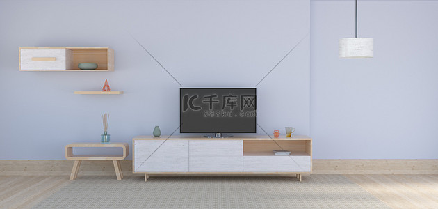 家居背景背景图片_室内C4D现代效果图