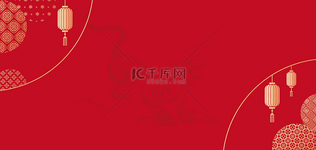 红色剪纸春节背景图片_新年小年春节剪纸红色底纹纹理
