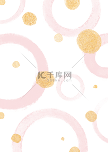 蛋糕图粉色背景图片_艺术简单抽象水彩金色玫瑰金背景
