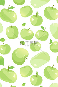 平铺水果底纹纹理背景苹果