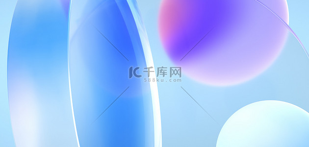 c4d玻璃背景图片_渐变磨砂玻璃c4d