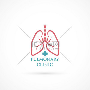 人肺背景图片_肺标志