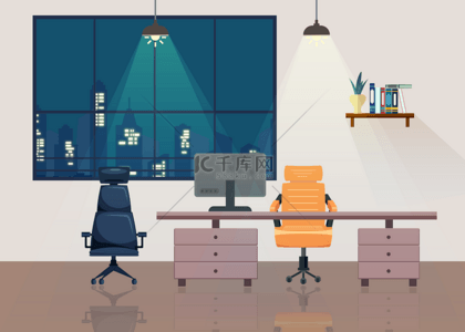 现代风格沙发背景背景图片_办公室商务风格背景