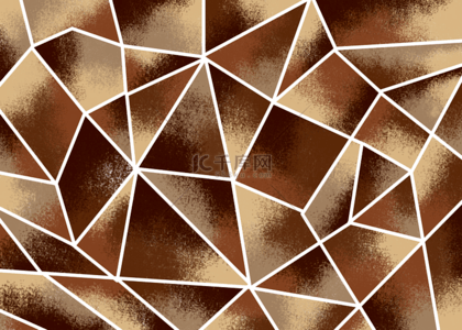 抽象几何创意海报背景图片_拼贴几何造型背景
