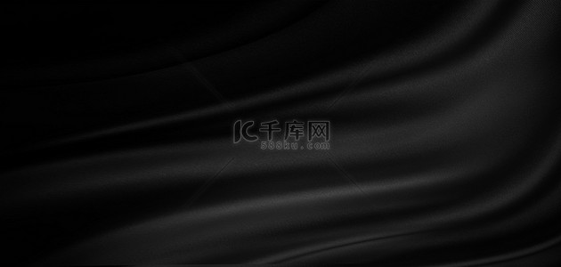 商务科技丝绸质感黑色大气活动海报背景