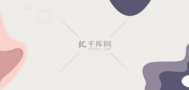 简约几何莫兰迪背景背景图片_简约几何紫色莫兰迪banner