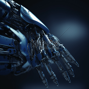 机械臂背景图片_机械臂未来科技大数据人工智能科幻场景