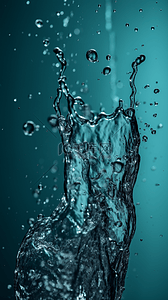 动态水背景图片_立体动态水画面数字艺术