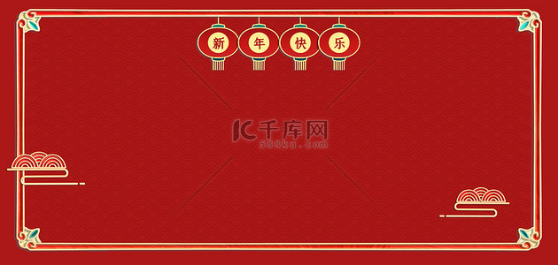 红军浮雕墙背景图片_新年浮雕边框红色简约背景