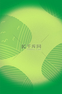 五月绿色背景图片_端午节 粽子绿色简约渐变海报