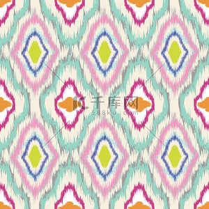 design背景背景图片_Ikat seamless pattern design