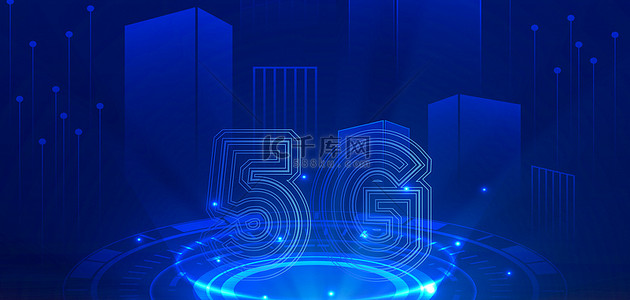 米色科技纹背景图片_5G建筑蓝色科技背景