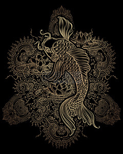 锦鲤鲤鱼纹身 2