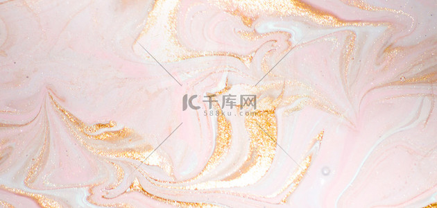 抽象大理石烫金纹理粉色简约大理石背景