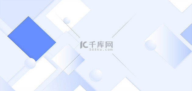 企业文化ppt背景图片_商务几何蓝色清新商务海报背景