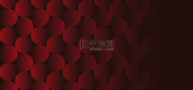 红色火焰圆背景图片_半色调抽象圆形图案几何背景