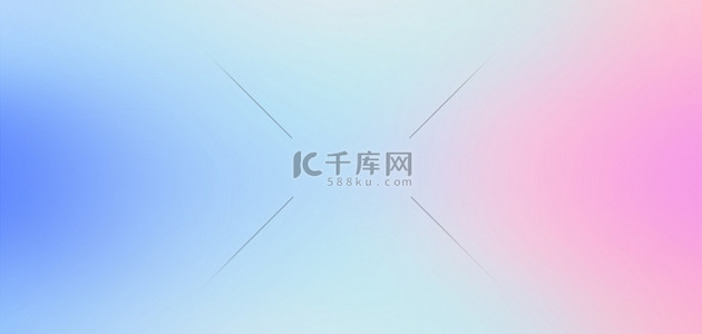 色彩蓝背景图片_弥散光色彩蓝粉文艺清新banner