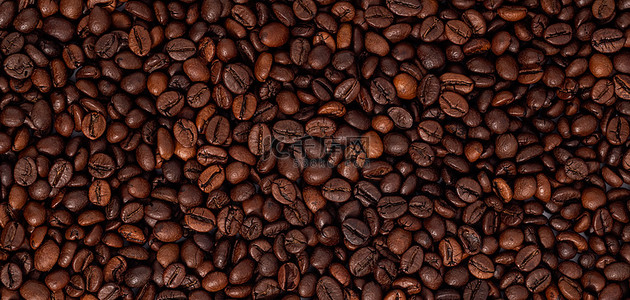 咖啡咖啡豆植物纹理咖色