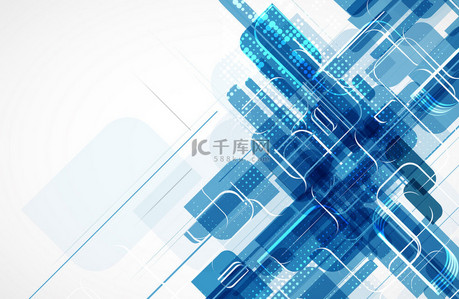futuristic背景图片_Abstract tech background. Futuristic technology interface. Vector for business solution