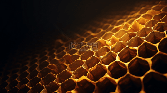 蜂蜜挂树上背景图片_创意蜂蜜蜜蜂蜂窝