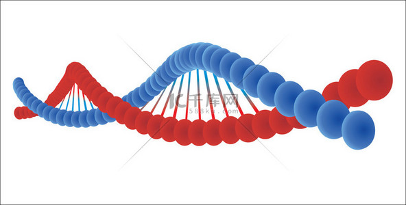 矢量分子背景图片_Dna矢量