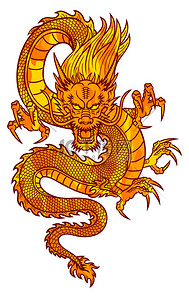 火龙果logo背景图片_中国火龙