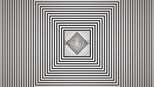 几何图案黑白背景图片_错觉线条纹路抽象黑白背景
