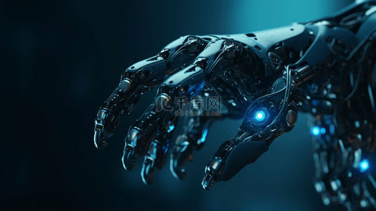 机械臂科技科幻大数据未来科技