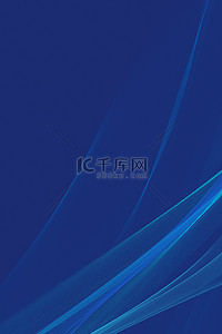 深蓝色商务背景图片_科技线条蓝色高端背景